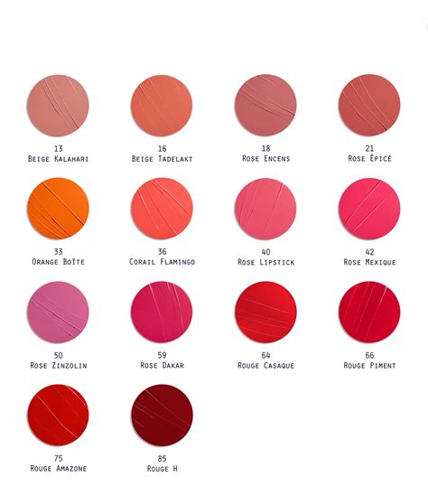 hermes lipstick colors|hermes lipstick color chart.